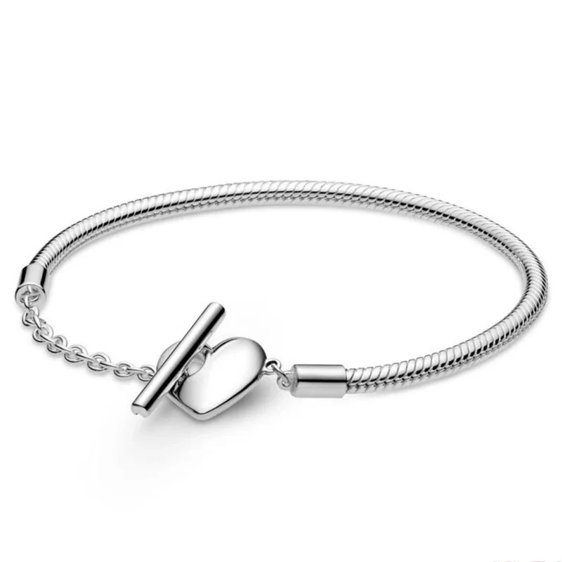 Bracelet Coeur Barre