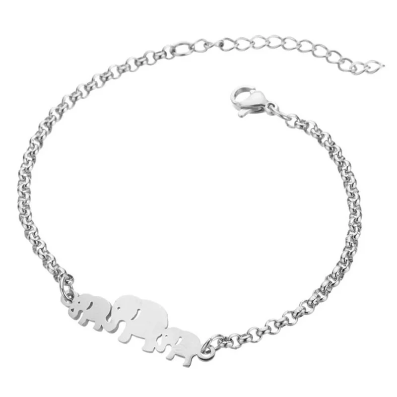 Bracelet Éléphant Famille