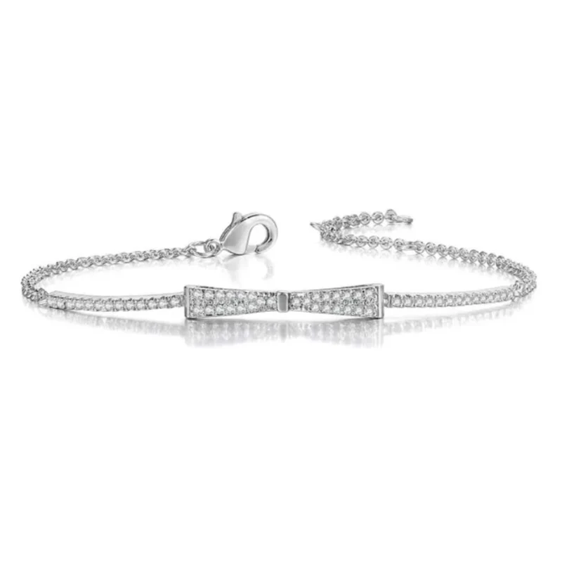 Bracelet Noeud Papillon Diamants