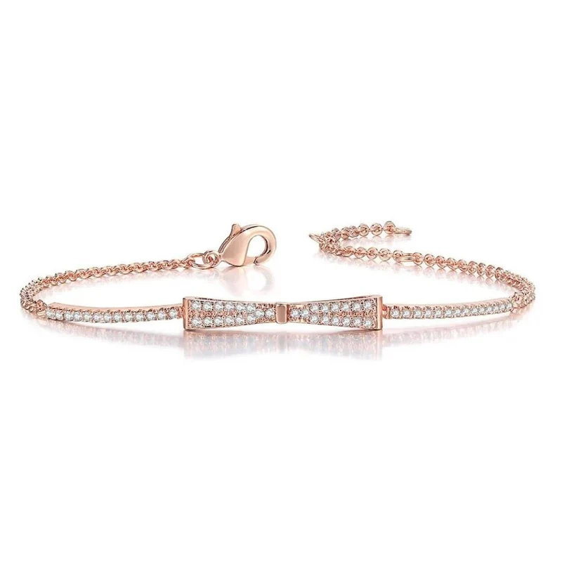Bracelet Noeud Papillon Diamants