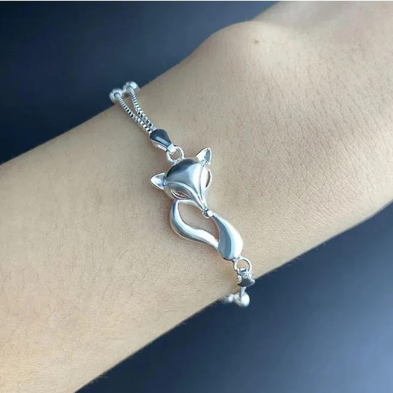 Bracelet en Argent Renard