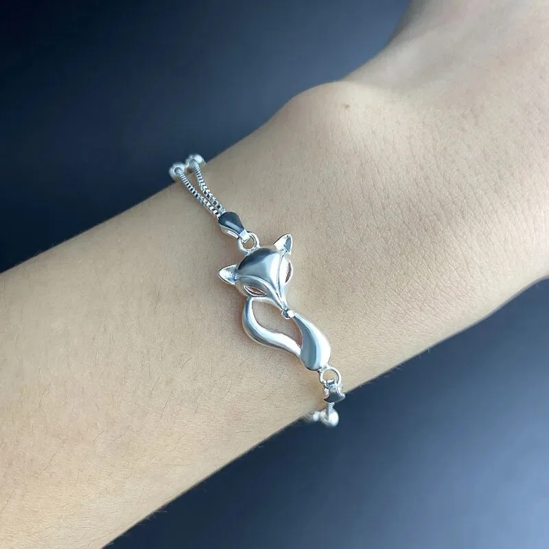 Bracelet en Argent Renard