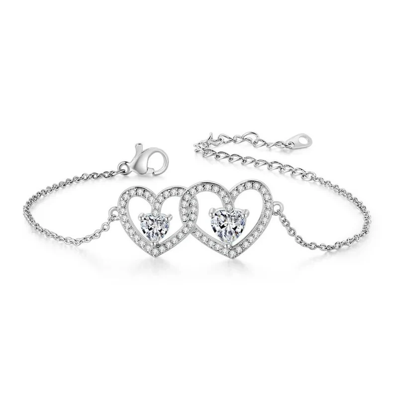 Bracelet Duo Cœur
