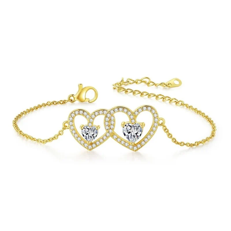 Bracelet Duo Cœur