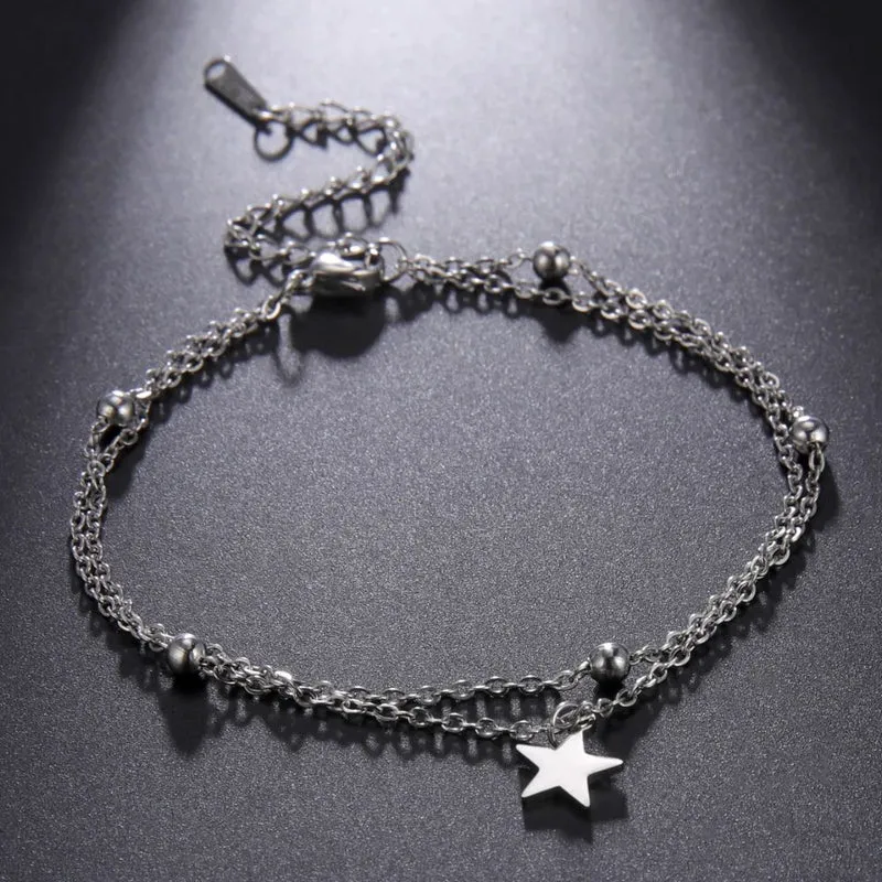Bracelet Étoile Acier Inoxydable