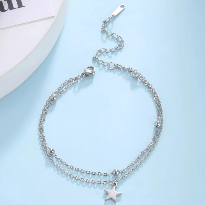 Bracelet Étoile Acier Inoxydable