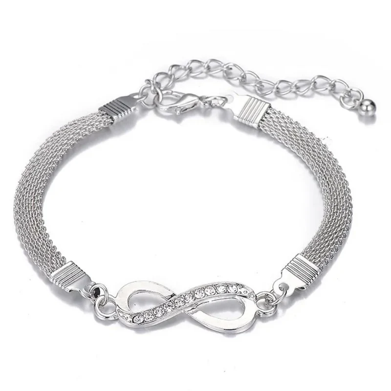 Bracelet Infini Acier Inoxydable