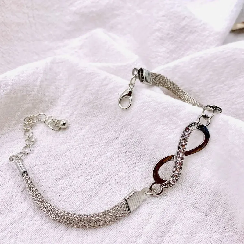 Bracelet Infini Acier Inoxydable