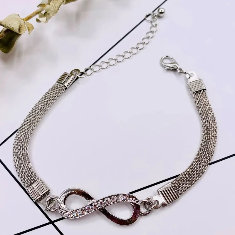 Bracelet Infini Acier Inoxydable