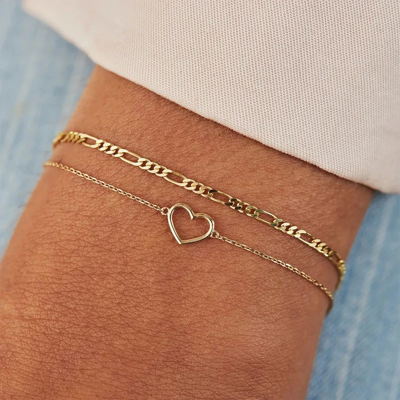 Bracelet Coeur Fille
