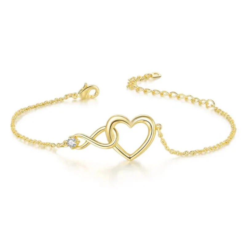 Bracelet Coeur et Infini