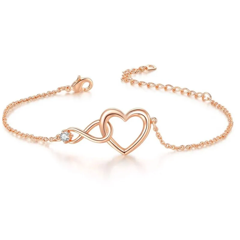 Bracelet Coeur et Infini