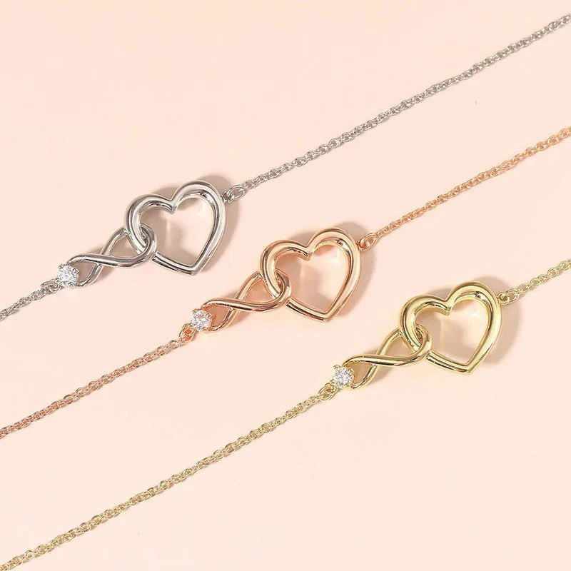 Bracelet Coeur et Infini