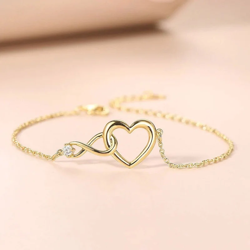 Bracelet Coeur et Infini