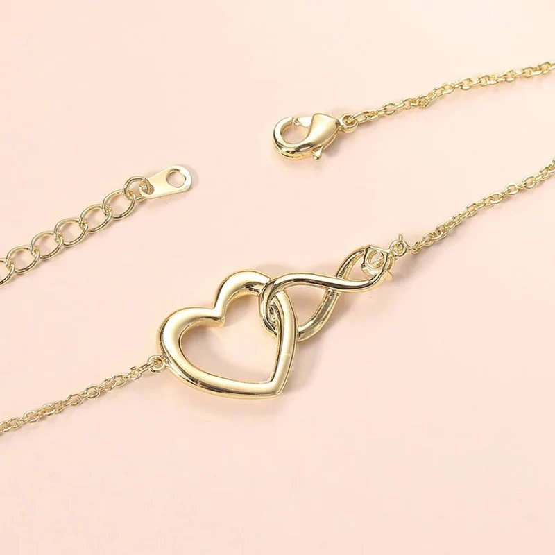 Bracelet Coeur et Infini