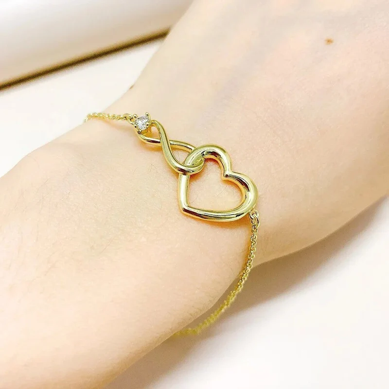 Bracelet Coeur et Infini