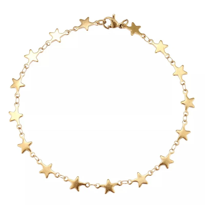 Bracelet Fin Étoile Or