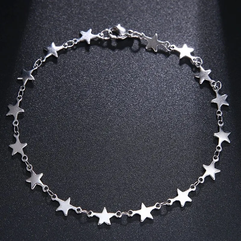 Bracelet Fin Étoile Or