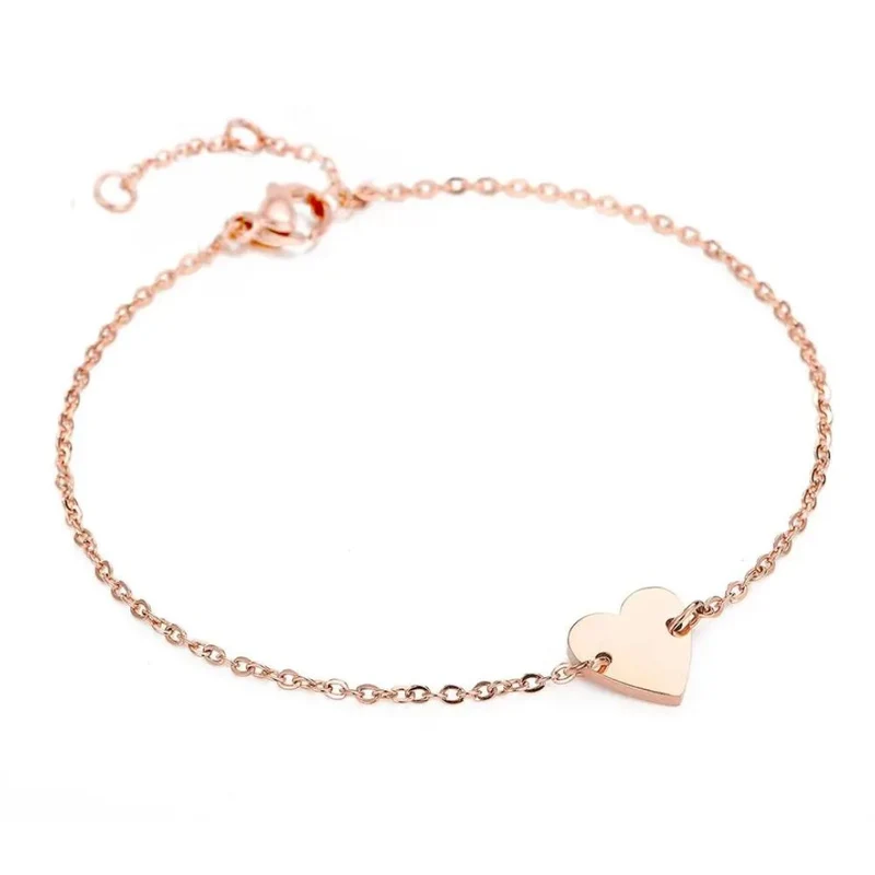 Bracelet Coeur Chainette