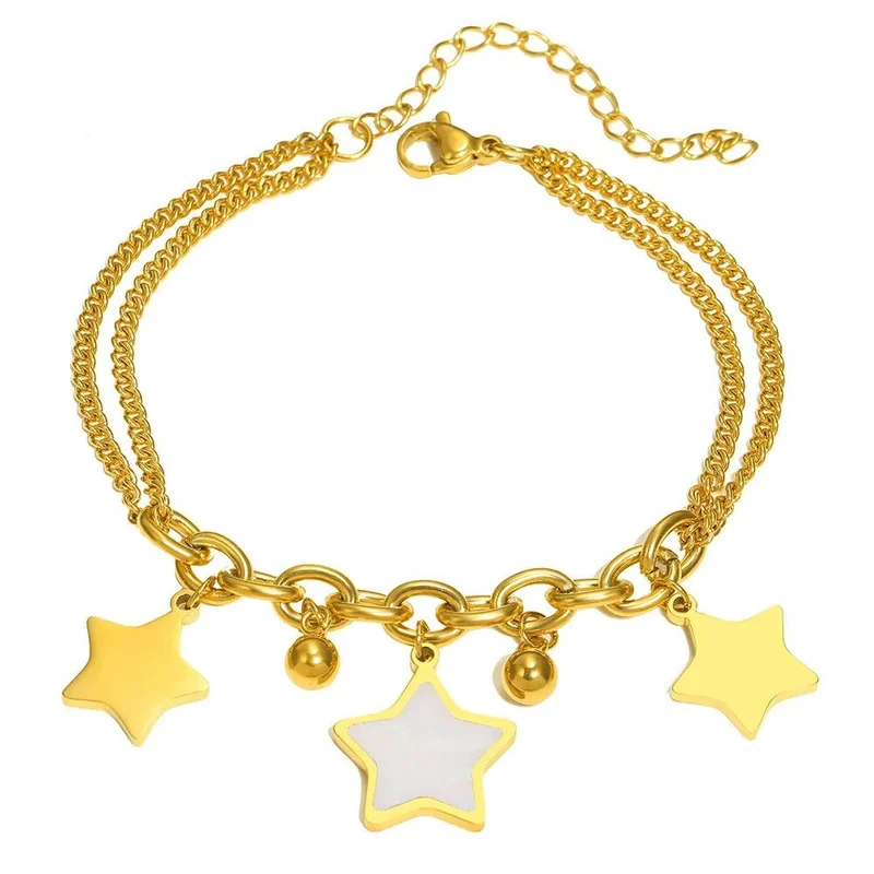Bracelet Breloque Étoile