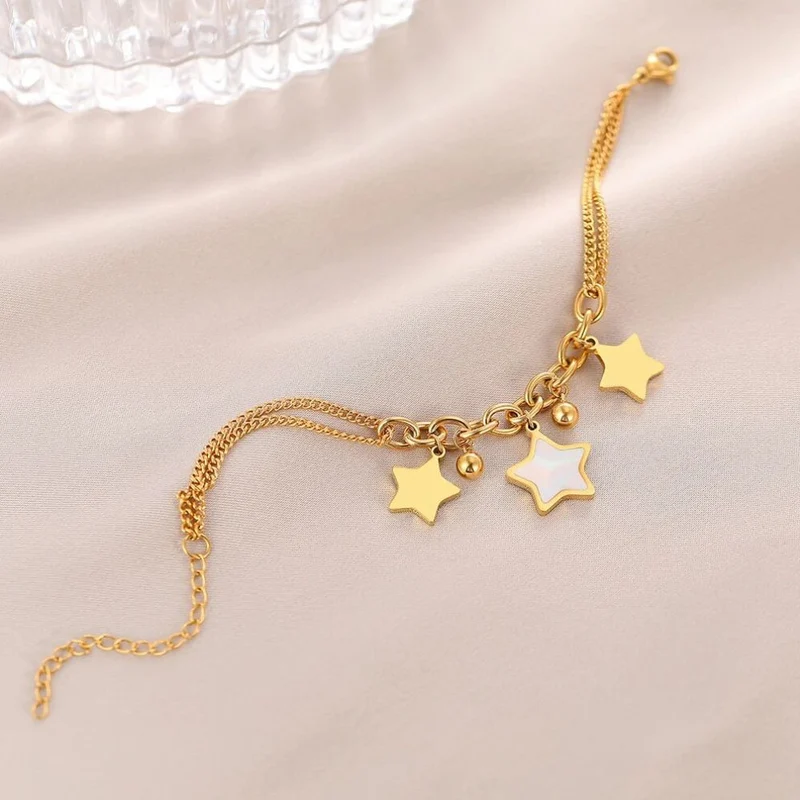 Bracelet Breloque Étoile