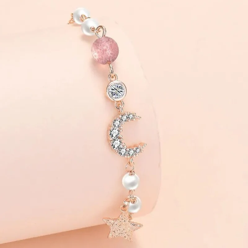 Bracelet Étoile et Lune