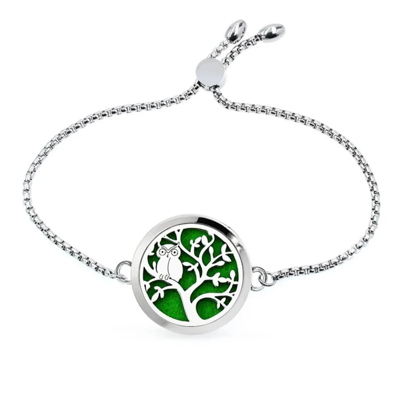 Bracelet Médaille Hibou