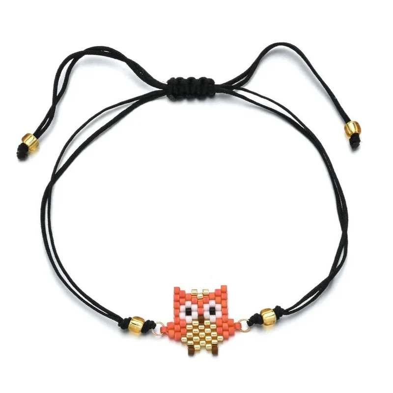 Bracelet Chouette Pixel