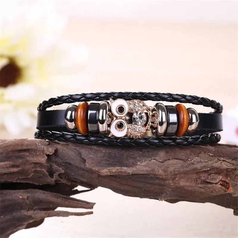 Bracelet Hibou Homme