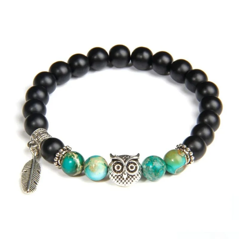 Bracelet Chouette Perles