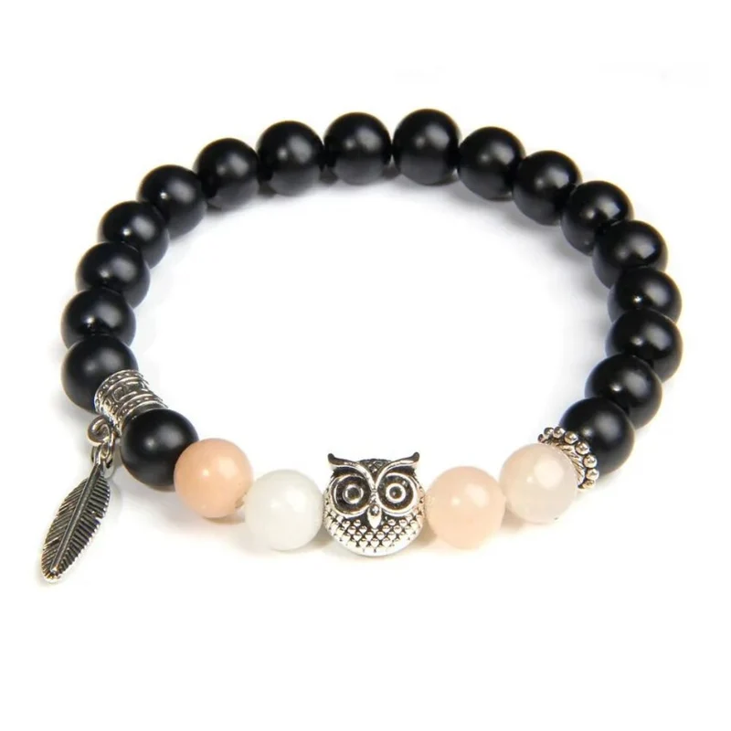 Bracelet Chouette Perles