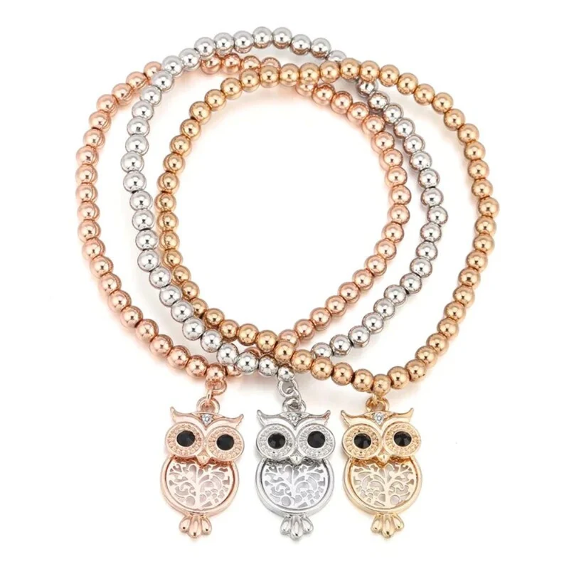 Triple Bracelet Hibou