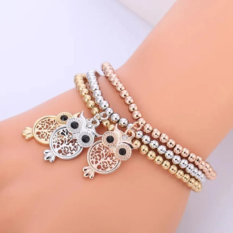 Triple Bracelet Hibou