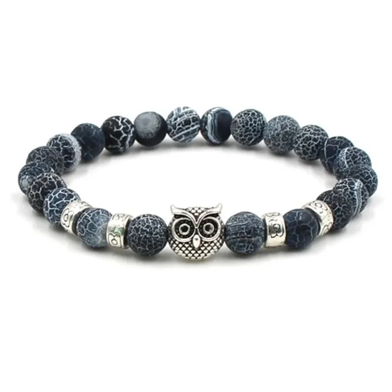 Bracelet Hibou Perle