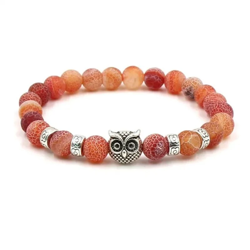 Bracelet Hibou Perle