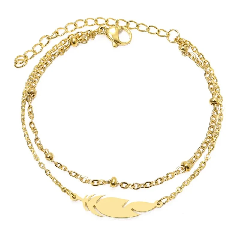 Bracelet Fille Plume