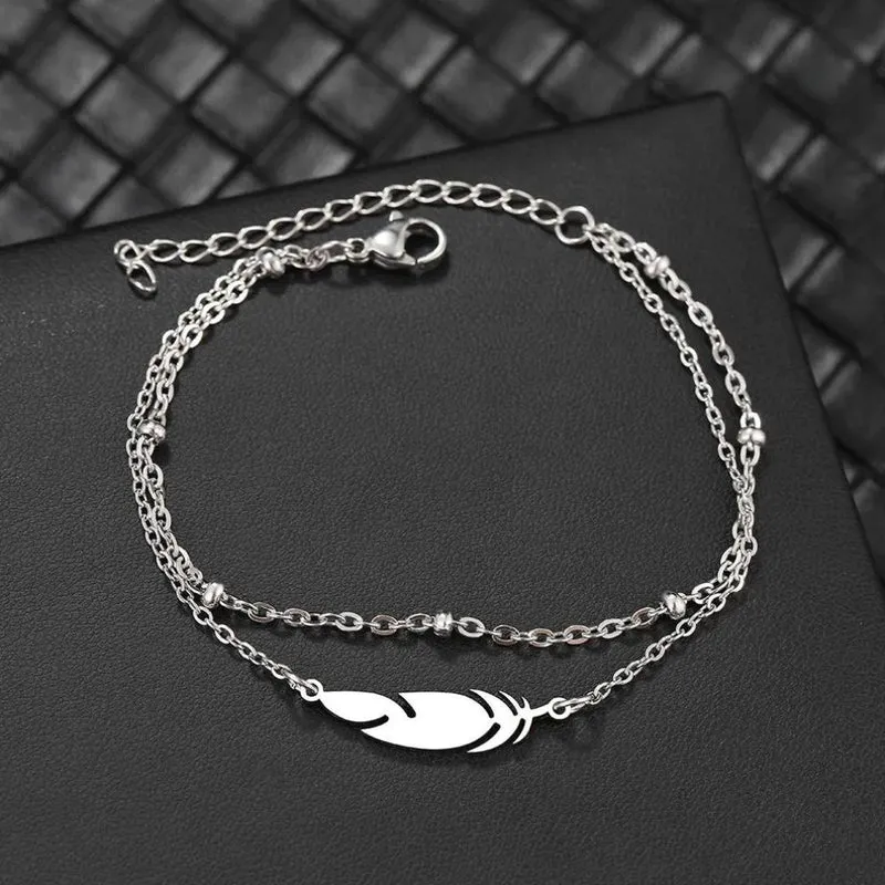 Bracelet Fille Plume