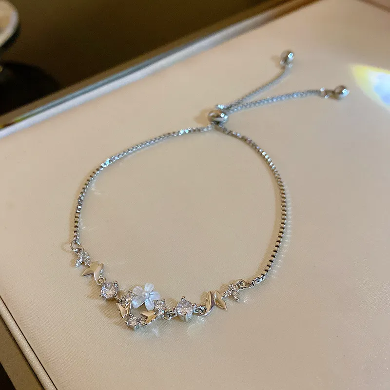 Bracelet Papillon Blanc