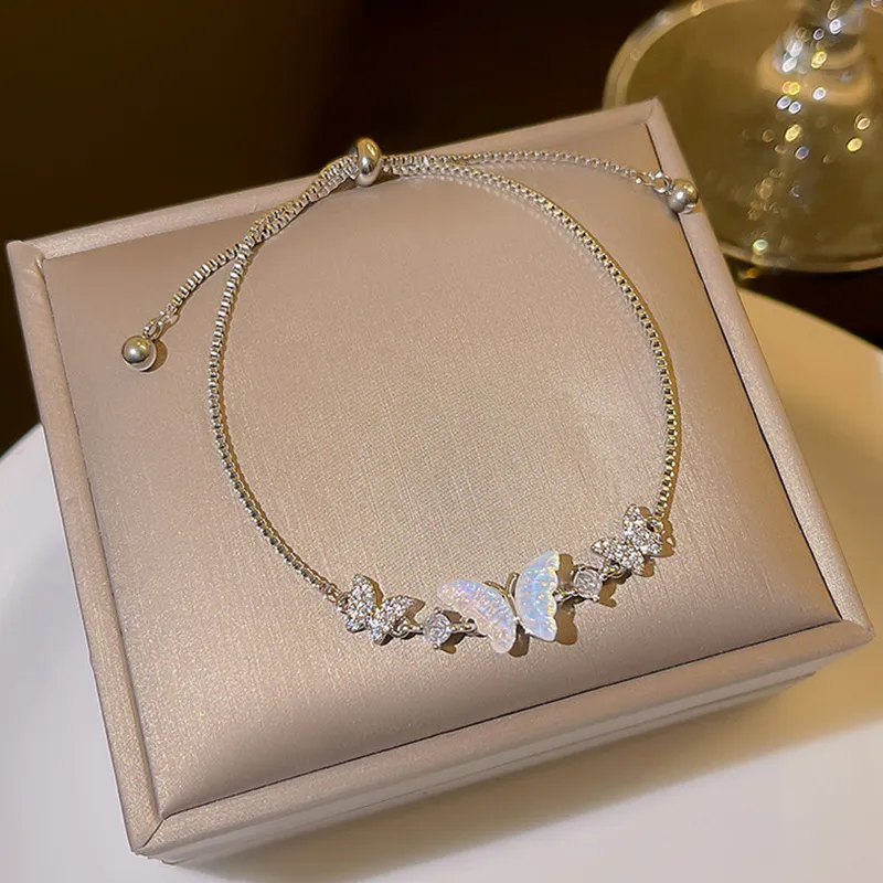 Bracelet Papillon Blanc