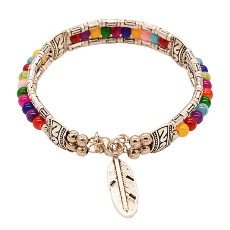 Bracelet Fantaisie Plumes