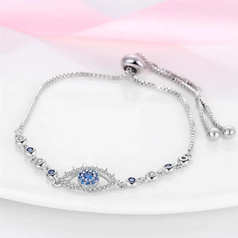 Bracelet Argent Oeil