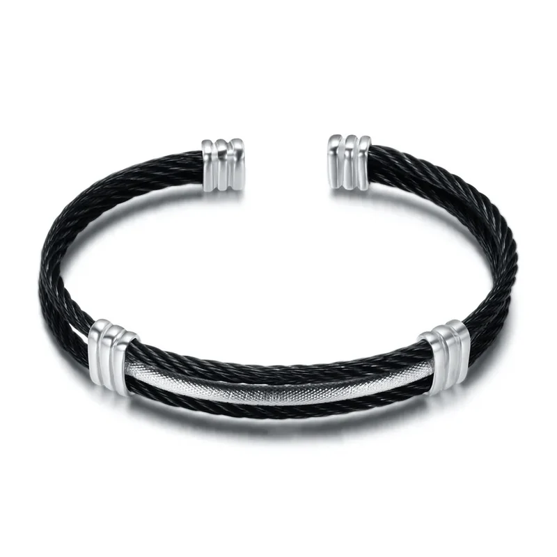 Bracelet Homme Cable Acier