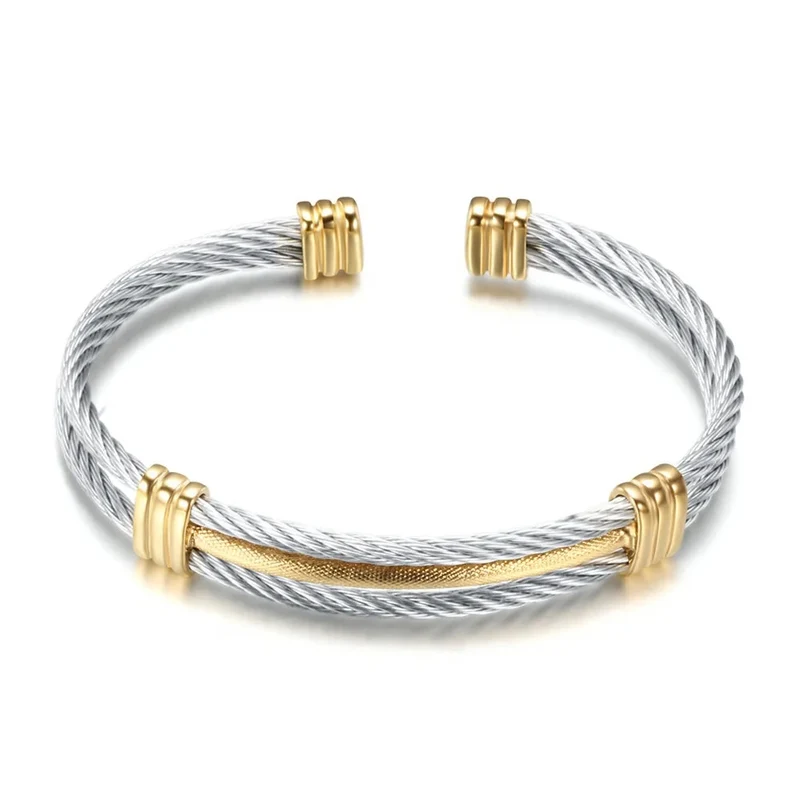 Bracelet Homme Cable Acier