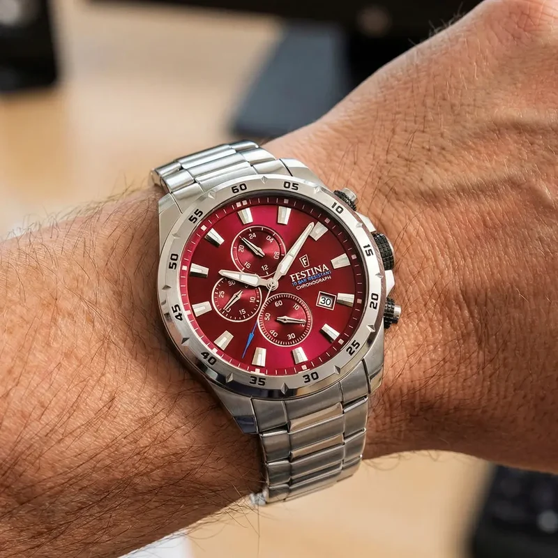 Montre Festina Timeless Chronographe F20463_5