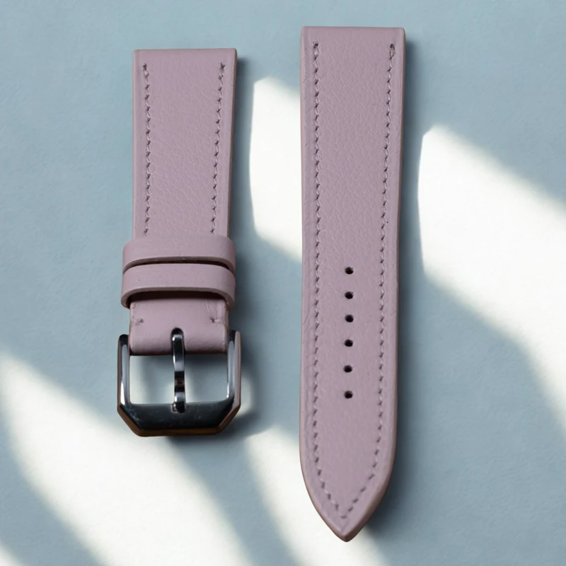 Bracelet de montre rose poudré