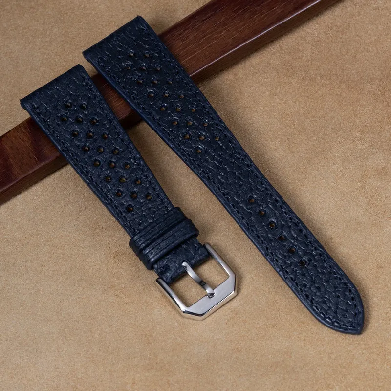 Bracelet Pigskin bleu nuit