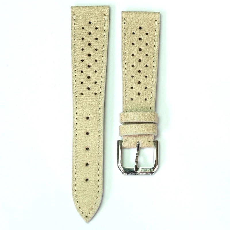 Bracelet racing pigskin beige