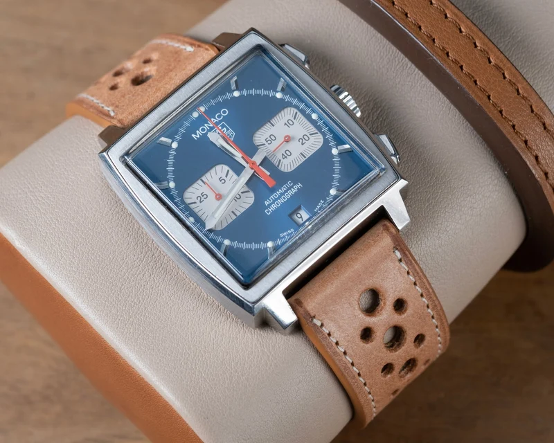 Bracelet compatible boucle tag heuer tuscany camel