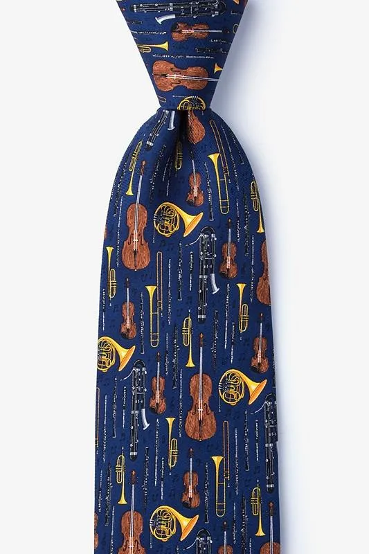 Well Orchestrated 100% Silk Men's Tie
