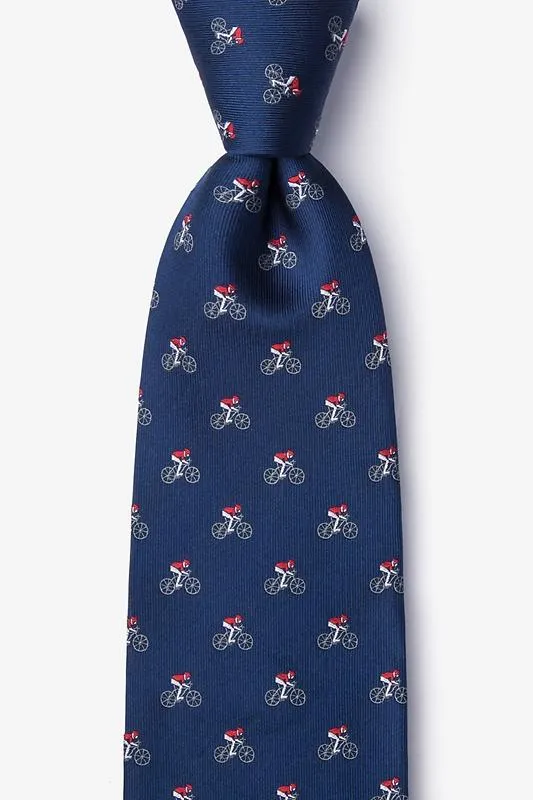 Spin Cycle 100% Silk Men's Cycling Tie